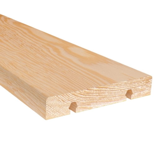 Millworks Douglas Fir, double groove MW6-grad profile.