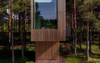 Tiny house featuring Grad x Millworks secret clip