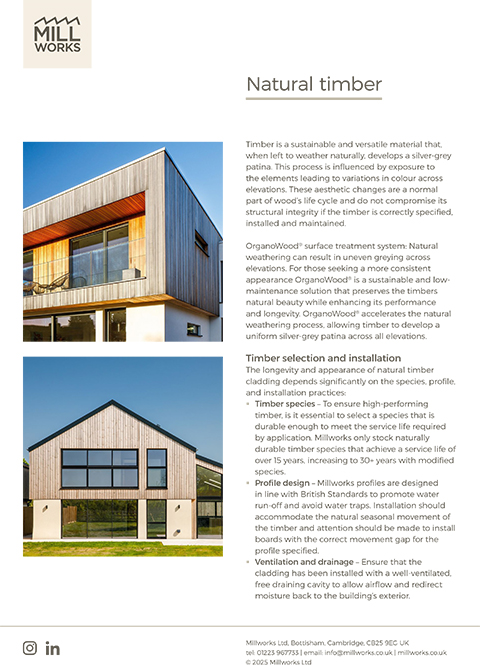 Natural timber maintenance guide thumbnail image
