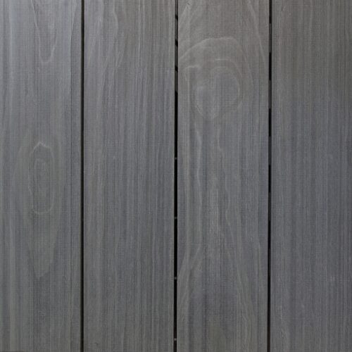 Millworks Accoya Color Grey timber cladding and decking.