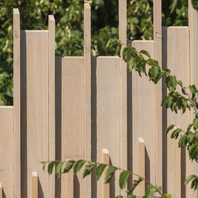 ICENILarch® finished in MillCoat Weathered for a pre-aged aesthetic.