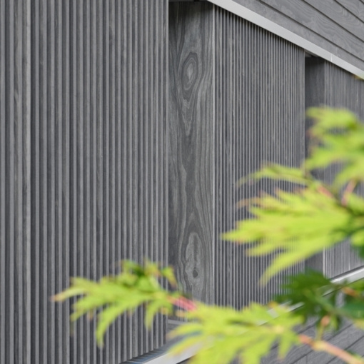 Accoya Color Grey timber cladding by Millworks.