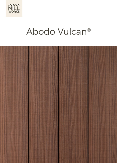 Millworks Abodo Vulcan data sheet