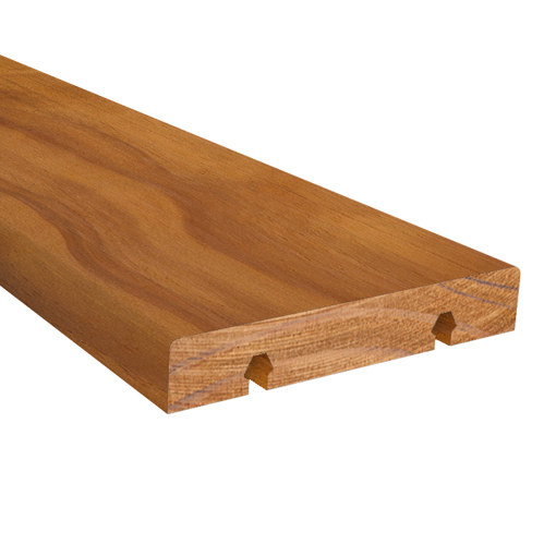 Millworks Imbue, double groove MW6-grad profile. Secret clip timber cladding.