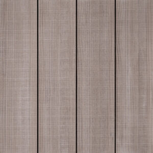 Millworks Abodo Vulcan® timber cladding with a FineSawn surface texture and Silver Grey factory coating.