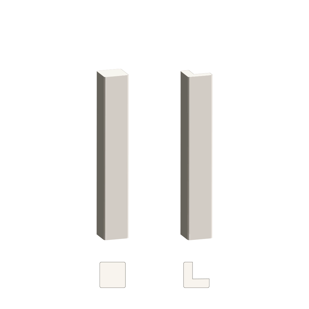Millworks Post and Trim profiles