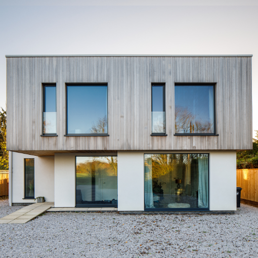 Weathered Western Red Cedar is silver-grey in colour.