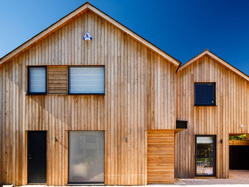 Siberian Larch Cladding Cambridge Timber Millworks